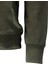 Erkek Standart Fit Bisiklet Yaka Baskılı Pamuklu Haki Sweatshirt 4