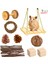 11 Adet Set Stili Hamster Oyuncak Setleri Tavşan Kobay Gelincik Oyun Molar Ürün Seti Boru Ahşap Set Oyuncak Hamster Lla Için Kuş Küçük Evcil Hayvanlar Oyuncaklar (Yurt Dışından) 5