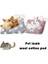 100 Adet Pamuk Top Tarzı Yumuşak Polar Hamster Mat Küçük Hayvanlar Kedi Sıçanlar Için Yatak Pet Tavşan Sıcak Battaniye Kobay Uyku Yatağı Hamster Aksesuarları (Yurt Dışından) 4