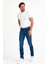 Digital Jeans Dar Kesim Slim Fit Erkek Koyu Mavi Kot Pantolon 1