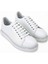 Erkek Deri Beyaz Sneakers & Spor Ayakkabı 698 1089-5 Erk Ayk SK23/24 Beyaz 2