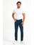 Digital Jeans Örme Hamur Kumaş Dar Kesim Slim Fit Erkek Açık Yeşil Kot Pantolon 1