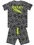 Uzay Roket Erkek Çocuk T-Shirt Şort Takım 3