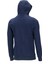 Erkek Standart Fit Kapüşonlu Baskılı Cepli Lacivert Sweatshirt 4