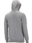 Erkek Standart Fit Kapüşonlu Baskılı Cepli Gri Sweatshirt 2
