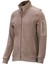 Erkek Standart Fit Kol Cepli Fermuarlı Vizon Sweatshirt 1