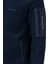 Erkek Standart Fit Kol Cepli Fermuarlı Lacivert Sweatshirt 3