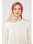 Kırmızı Renk Geçişli Trend Twill Eşarp 3