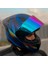 Rapid 2 Optik Race Full Face Motosiklet Kaskı Yarış Spoilerlu Şeffaf + Gökkuşağı Vizörlülü 5