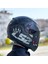 Rapid 2 Clawn Full Face Motosiklet Kaskı Siyah Vizörlü 3