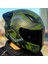Rapid 2 Thunder Birs Race Full Face Motosiklet Kaskı Yarış Spoilerlu Siyah Vizörlülü 5
