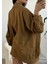 Camel Gabardin Ceket 24061 5