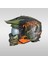 X1-X Seul Moduler Matt Warrior Black Army Orange Motosiklet Kaskı 1
