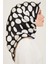 Geometrik Desenli Twill İpek Eşarp 24Ya9156 86 09 2