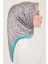 Klasik Desenli Twill İpek Eşarp 24Ya9134 67 36 2