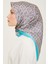 Klasik Desenli Twill İpek Eşarp 24Ya9134 67 36 3