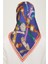 Obje Desenli Twill İpek Eşarp 24Ya9141 80 05 4
