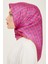 Klasik Desenli Twill İpek Eşarp 24Ya9152 85 07 3