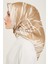 Geometrik Desenli Twill İpek Eşarp 24Ya9157 54 4