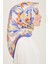 Çiçek Desenli Twill İpek Eşarp 24Ya9140 51 52 2