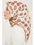 Geometrik Desenli Twill İpek Eşarp 24Ya9156 86 54 3