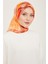 Soyut Desenli Twill İpek Eşarp 24Ya9136 36 52 1