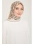 Klasik Desenli Twill İpek Eşarp 24Ya9149 8 36 1
