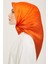 Klasik Desenli Twill İpek Eşarp 24Ya9150 4 82 3