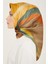 Geometrik Desenli Twill İpek Eşarp 24Ya9137 55 01 3