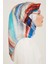 Soyut Desenli Twill İpek Eşarp 24Ya9102 52 35 2