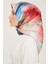 Soyut Desenli Twill İpek Eşarp 24Ya9102 52 35 3
