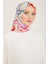 Çiçek Desenli Twill İpek Eşarp 24Ya9110 5 33 1