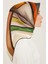 Geometrik Desenli Twill İpek Eşarp 24Ya9122 55 33 2