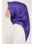 Klasik Desenli Twill İpek Eşarp 24Ya9154 53 52 3