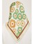 Çiçek Desenli Twill İpek Eşarp 24Ya9106 54 35 4