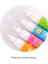 Mor Işıklı Sihirli Görünmez Kalem Işıklı Kalem Invisible Ink Pens Uv LED Light 4 Ad 4