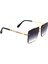 MRS 5204 ALTIN-FÜME Güneş Unisex Gözlüğü 3