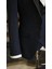 Erkek Smokin Damatlık Simli Şal Yaka Italyan Stil Slim Fit Ceket Yelek Pantolon Papyon-Lacivert 3