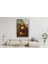 Mona Lisa Cam Duvar Tablosu 3
