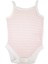 Desenli Pembe Pamuk 5'li Bodysuit 2