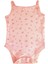 Desenli Pembe Pamuk 5'li Bodysuit 5