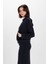 Kadın Siyah Kapüşonlu Oversize Ultra Soft Sweat 3