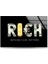 Rich Dolar Cam Duvar Tablosu 5