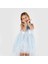 AHENGİM KIZ ÇOCUK ELBİSE KIZ ELBİSE KUYRUKLU DANTELLİ AK2208 2