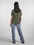 Pieces 17140802 0 Yaka Kadin Body - Acik Haki 3