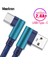 Tipi C Tipi Kablo 2.4A Hızlı Şarj USB C Kablosu 90 Derece Kablo Samsung S8 S9 Artı Huawei Android C Cep Telefonu Kabloları (Yurt Dışından) 1