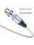 3A Hızlı Manyetik Şarj Cihazı 3.0 Mikro USB Kablosu iPhone 8 Için Poco X3 Xiaomi Hızlı Manyetik Telefon Şarj Kablosu C Tipi Kablo (Yurt Dışından) 5