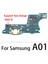 USB Şarj Portu Konnektörü Kurulu Parçaları Flex Kablo Mikrofon Mikrofon ile Samsung Galaxy A01 A11 A21S A31 A41 A51 A71 A70S (Yurt Dışından) 3