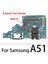 USB Şarj Portu Konnektörü Kurulu Parçaları Flex Kablo Mikrofon Mikrofon ile Samsung Galaxy A01 A11 A21S A31 A41 A51 A71 A70S (Yurt Dışından) 4