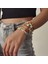 Yeni Kore Sevimli Papatya Çiçek Bilezik Kadın Kızlar Için Renkli Boncuklu El Yapımı Elastik Bileklik Pulseras Takı 2023 (Yurt Dışından) 5